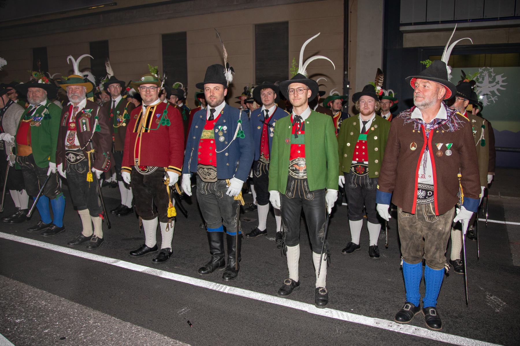 Vorabend des österreichischen Nationalfeiertages in Innsbruck - 25.10.