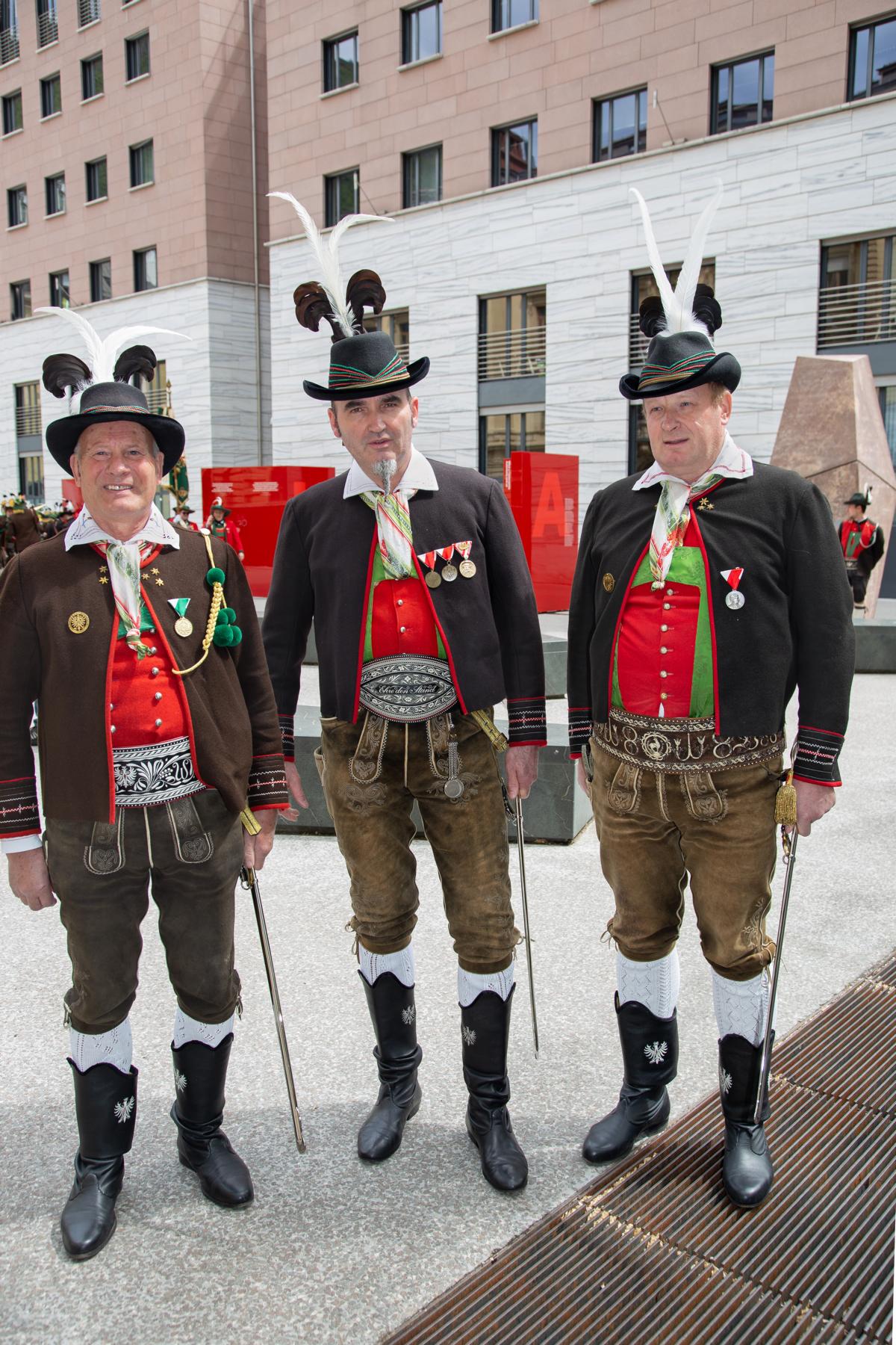 Bundesversammlung des Südtiroler Schützenbundes in Bozen am 27.04.
