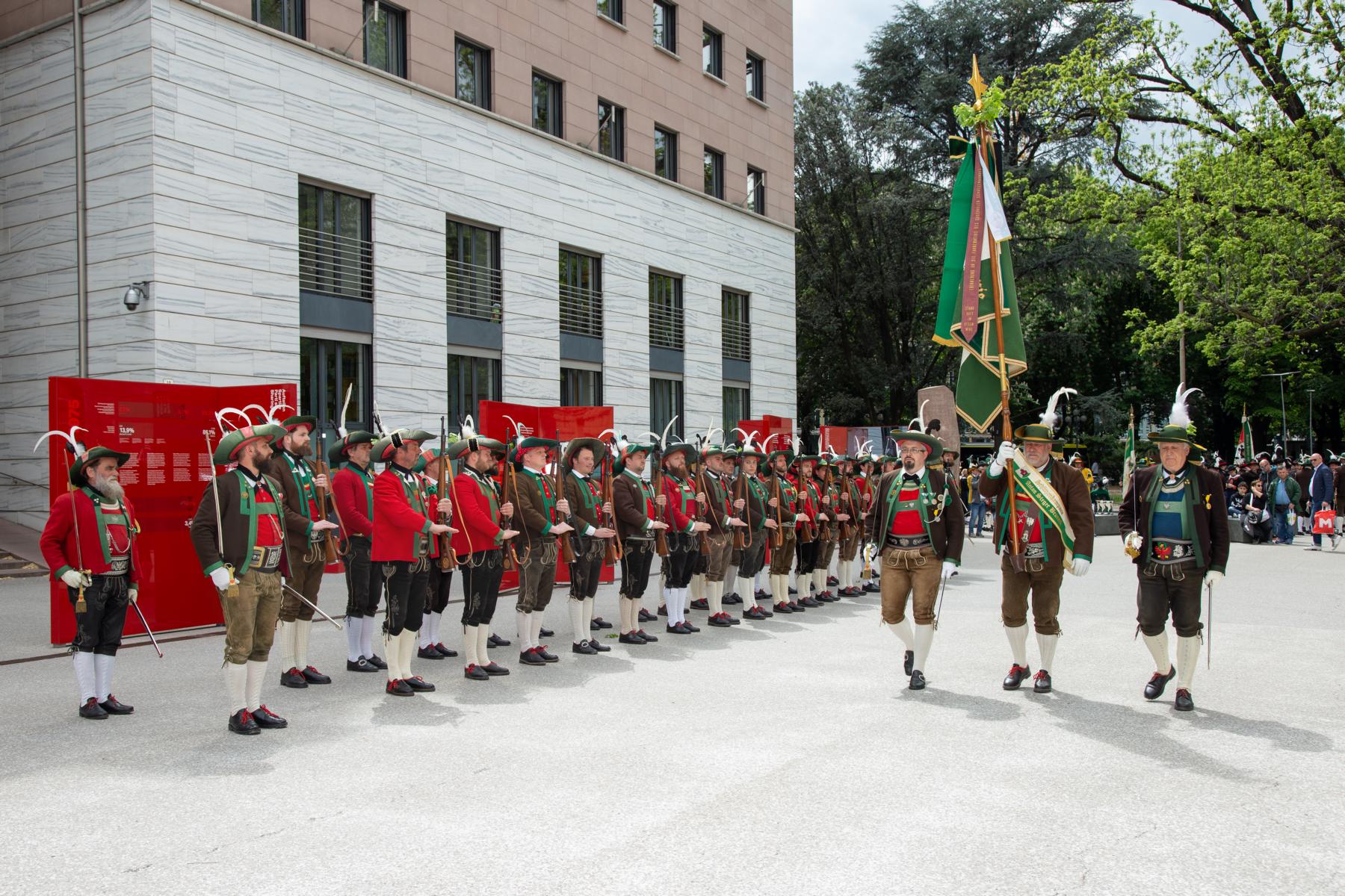 Bundesversammlung des Südtiroler Schützenbundes in Bozen am 27.04.