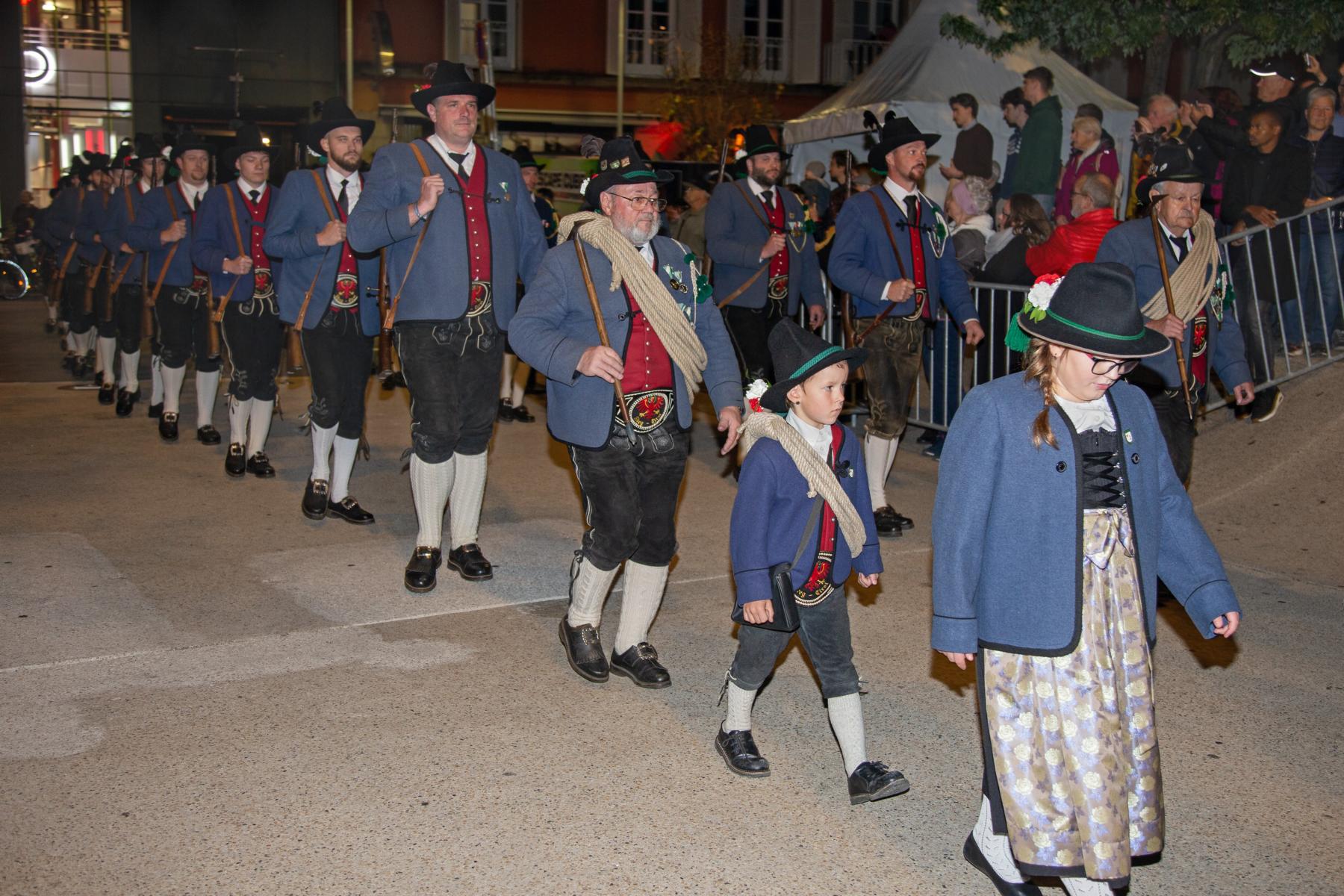 Vorabend des österreichischen Nationalfeiertages in Innsbruck - 25.10.