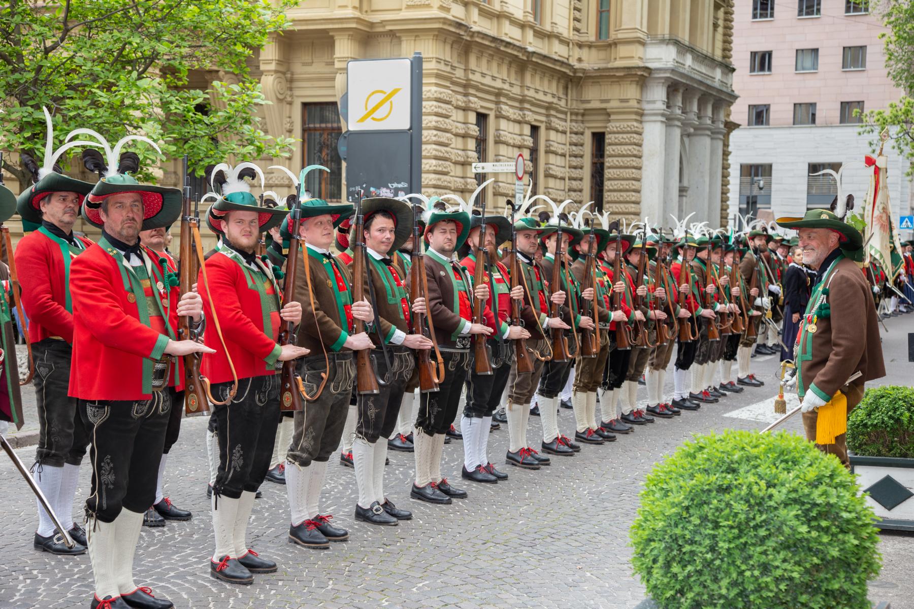 Bundesversammlung des Südtiroler Schützenbundes in Bozen am 27.04.