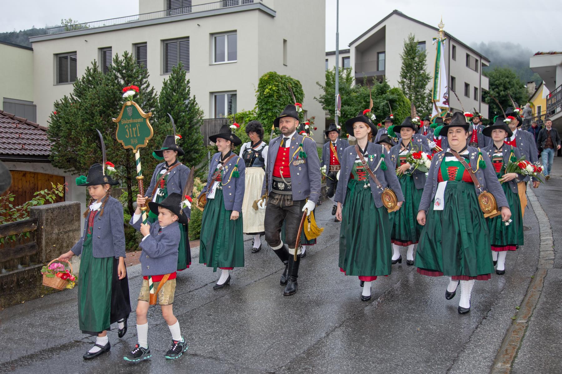 Oberländer Regimentsfest in Imst am 16.06.