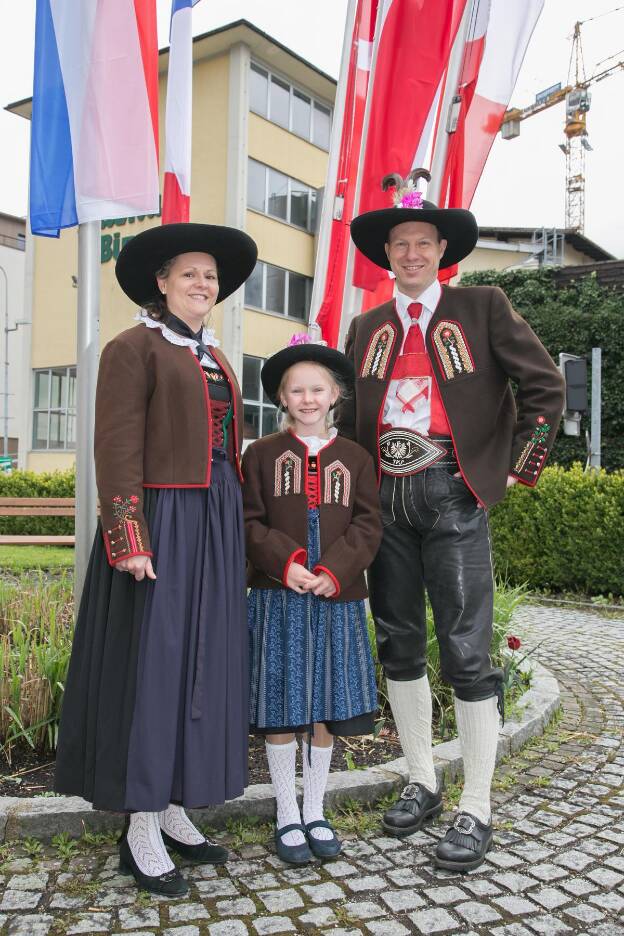 Trachtler aus Sautens beim Gauderfest - 01.05.2022