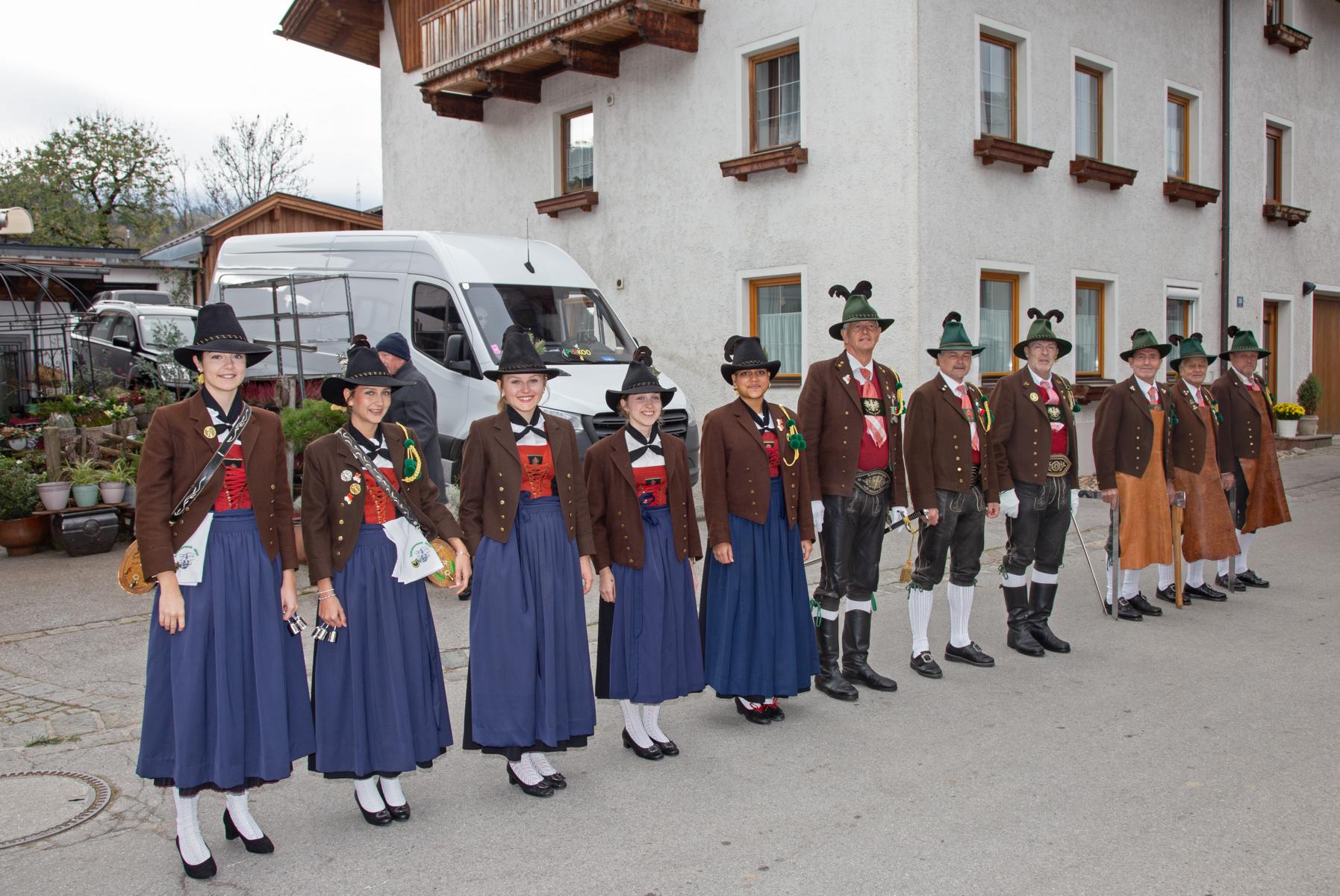 Schützenjahrtag in Aldrans am 03.11.