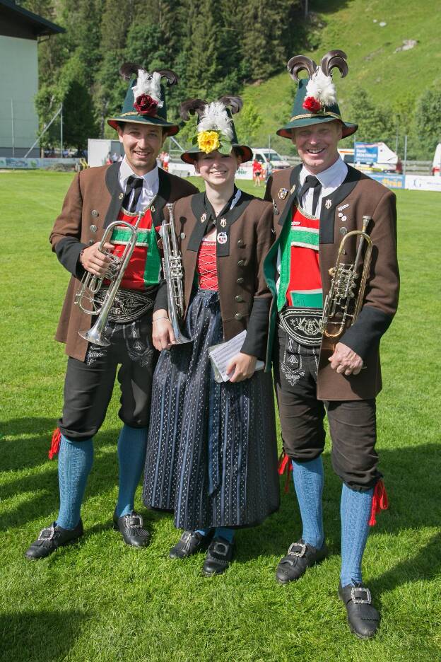 Musikanten aus Lofer beim Pinzgauer Bezirksmusikfest - 05.06.2022