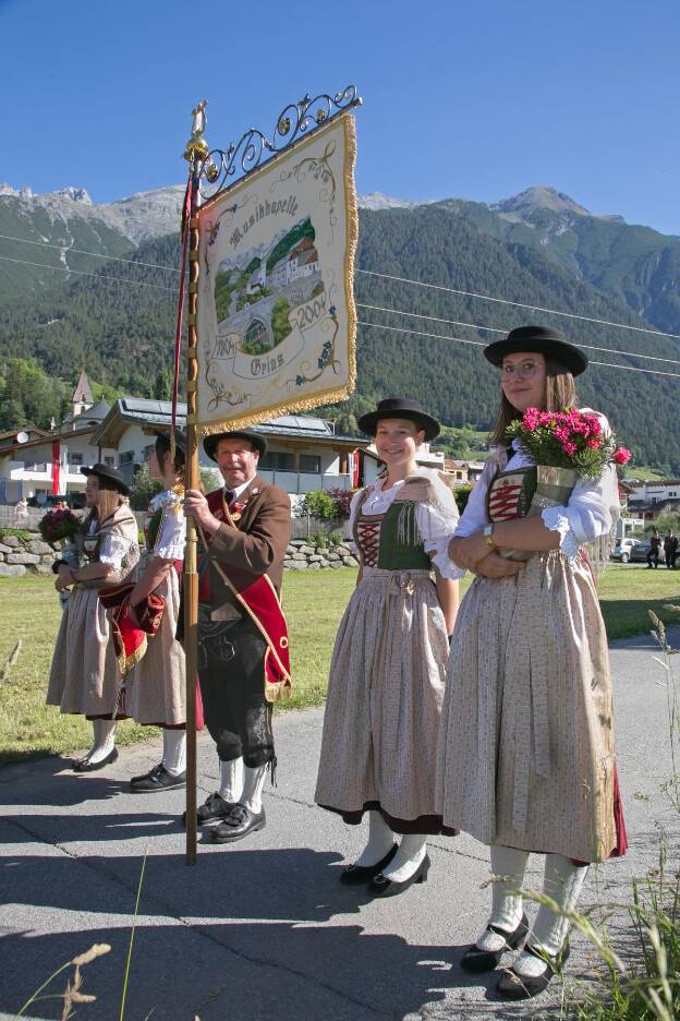 Musikkapelle Grins beim Talschaftsfest in Grins - 12.06.2022