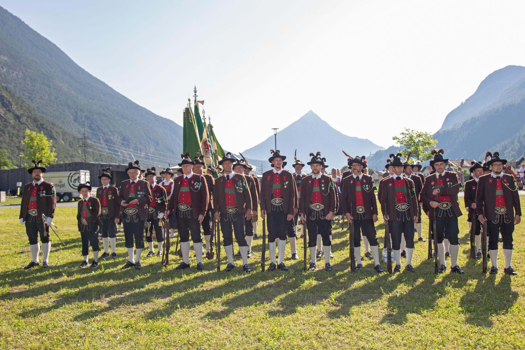2025-06-22 Bezirksschützenfest in Schönwies