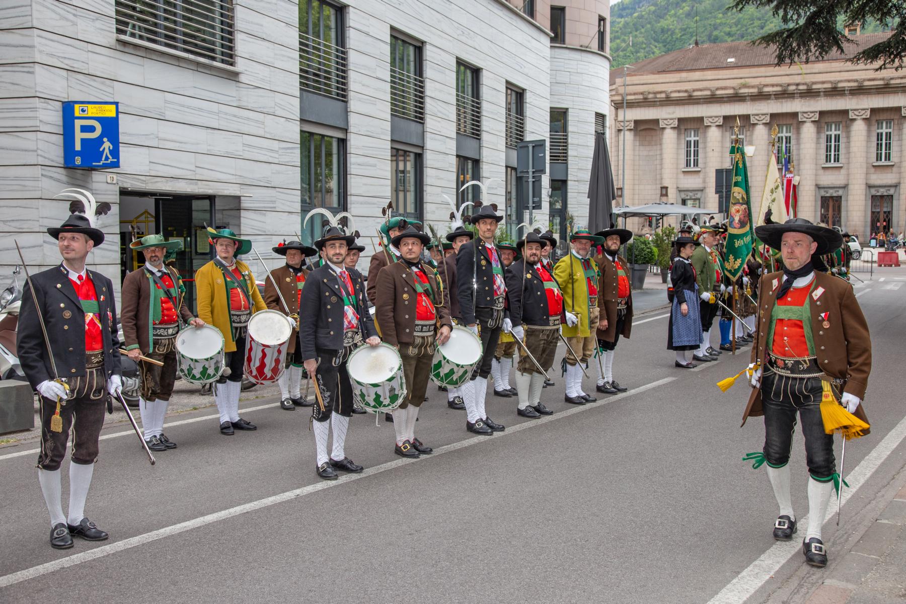 Bundesversammlung des Südtiroler Schützenbundes in Bozen am 27.04.
