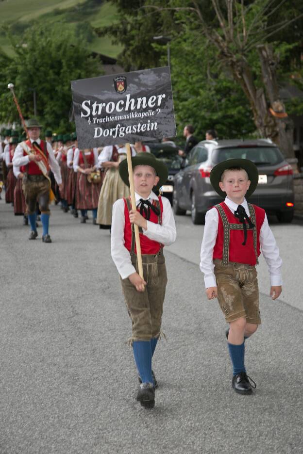 Taferlträger beim Pinzgauer Bezirksmusikfest - 04.06.2022