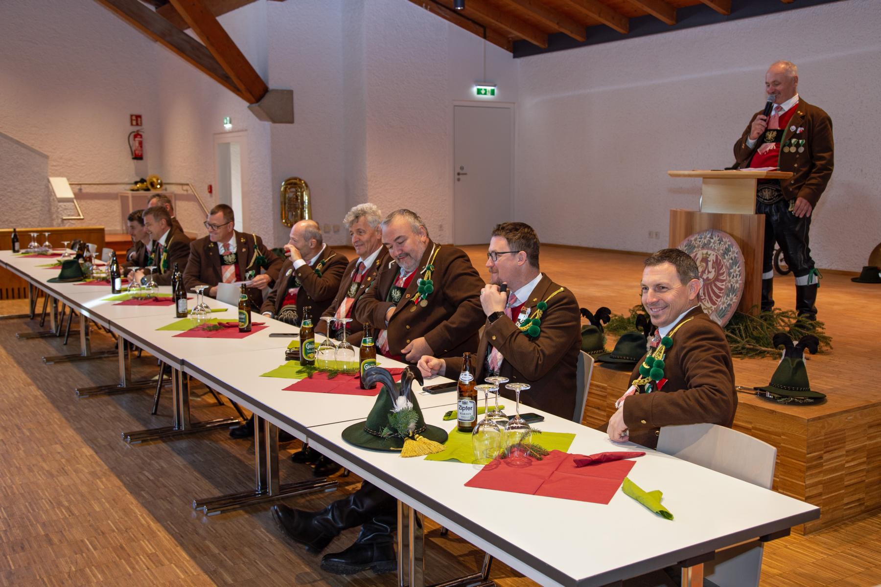 Schützenjahrtag in Aldrans am 03.11.