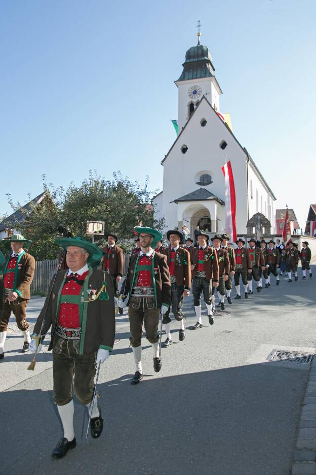 Prozession zum Kirchenpatrozinium in Lans - 19.09.2021