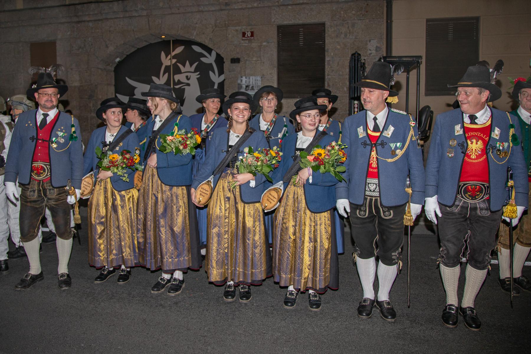 Vorabend des österreichischen Nationalfeiertages in Innsbruck - 25.10.