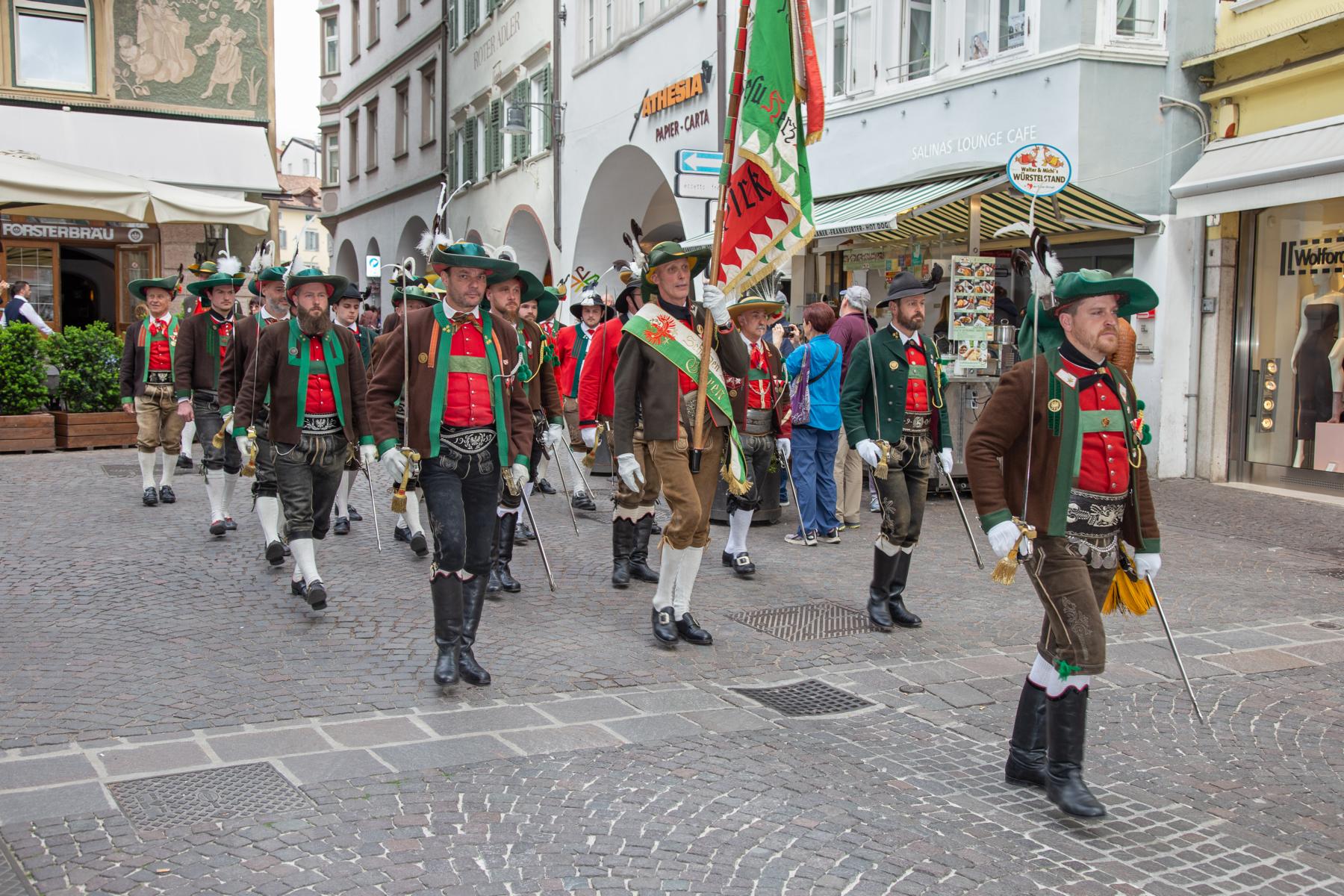 Bundesversammlung des Südtiroler Schützenbundes in Bozen am 27.04.