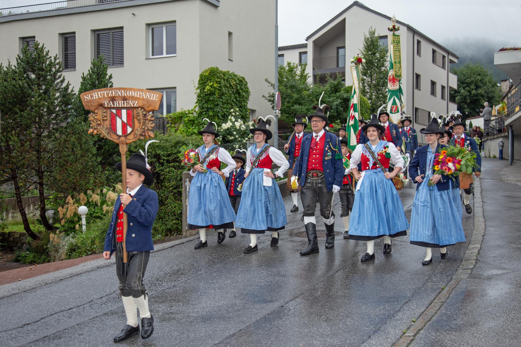 Oberländer Regimentsfest in Imst am 16.06.