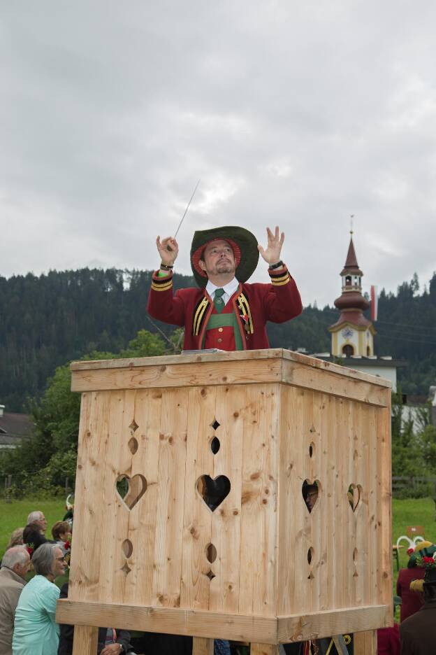 Kapellmeister beim Bezirksmusikfest in Völs - 10.07.2022