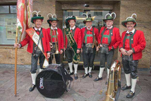 Musikanten aus Terenten beim Gauderfest - 01.05.2022