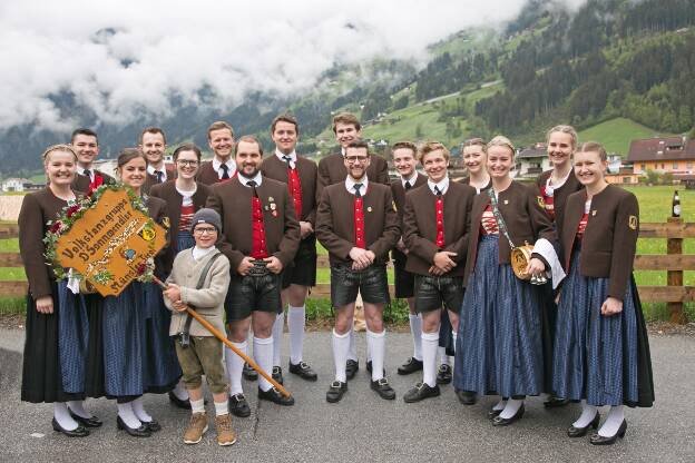 Volkstanzgruppe aus Münster beim Gauderfest - 01.05.2022