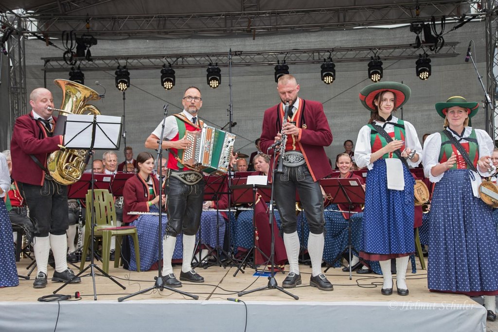 Bezirksmusikfest mit Marschwertung in Völs - 10.07.2022 